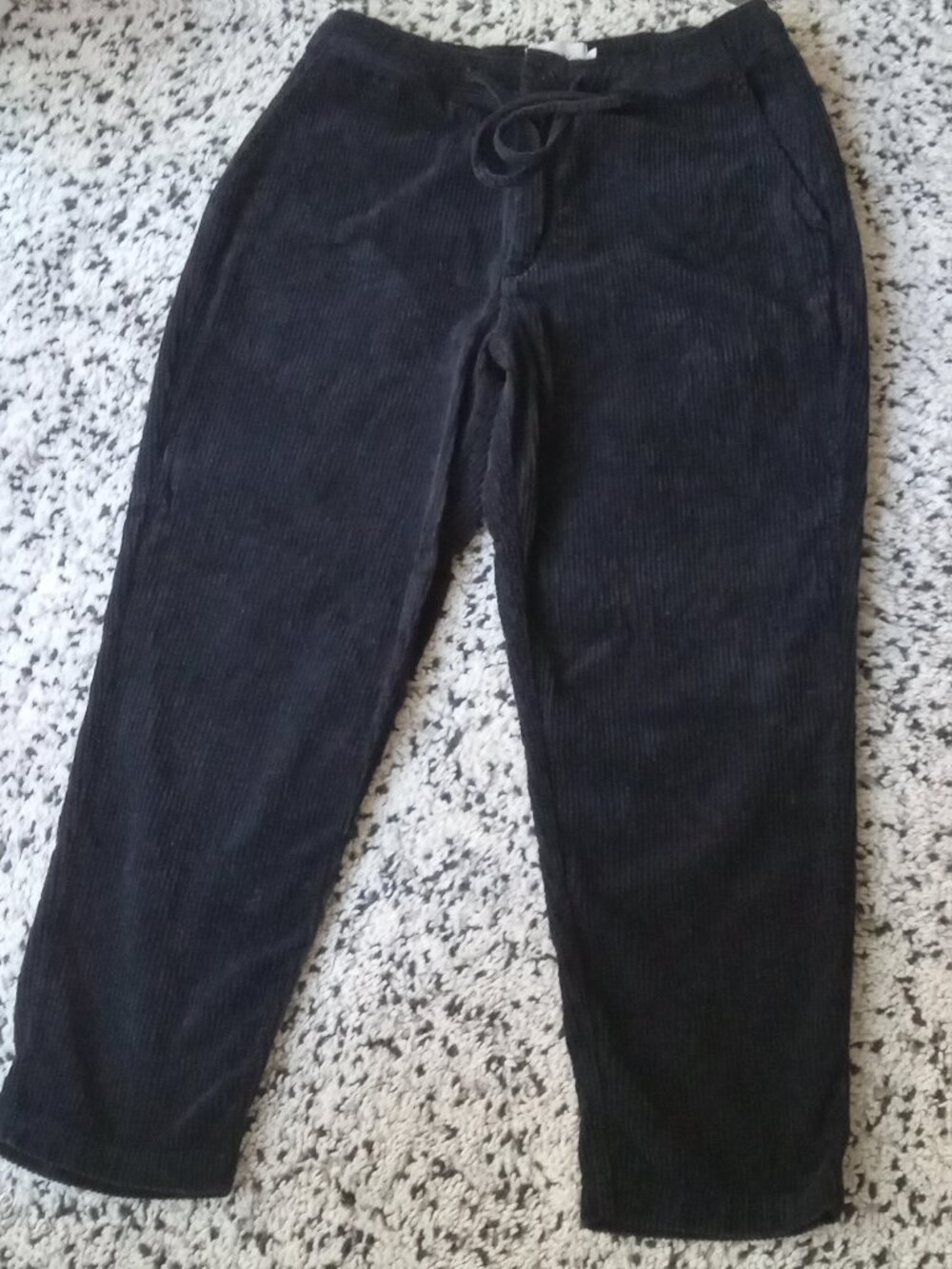 Wax London Kurt trousers 32 corduroy pants Navy Blue